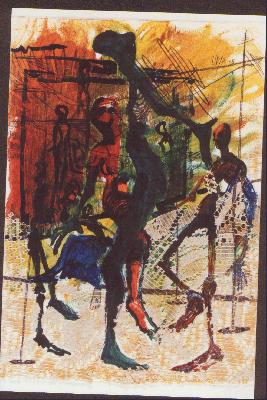 Lidya Tchakerian, Contemporary art, Action painting, Abstract Expressionist